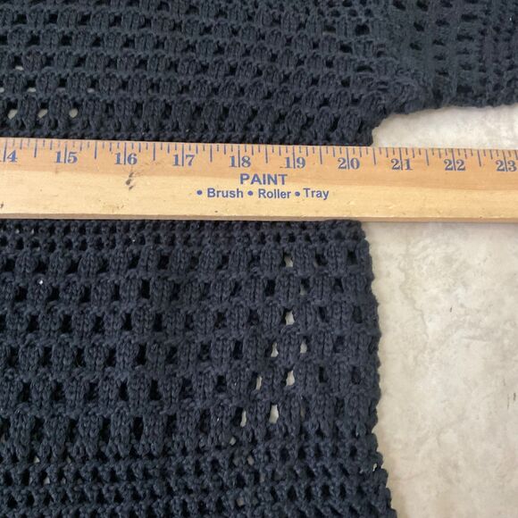 ANRABESS Crochet Swimsuit Cover Up women’s Size Medium Black - Picture 10 of 12